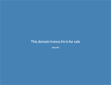 Tablet Screenshot of forums.trance.fm