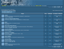 Tablet Screenshot of forum.trance.lv