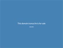 Tablet Screenshot of djs.trance.fm